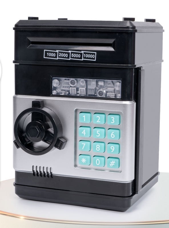 ✅ Salvadanaio Smart Stile ATM – Divertente e Sicuro per Piccoli Risparmiatori